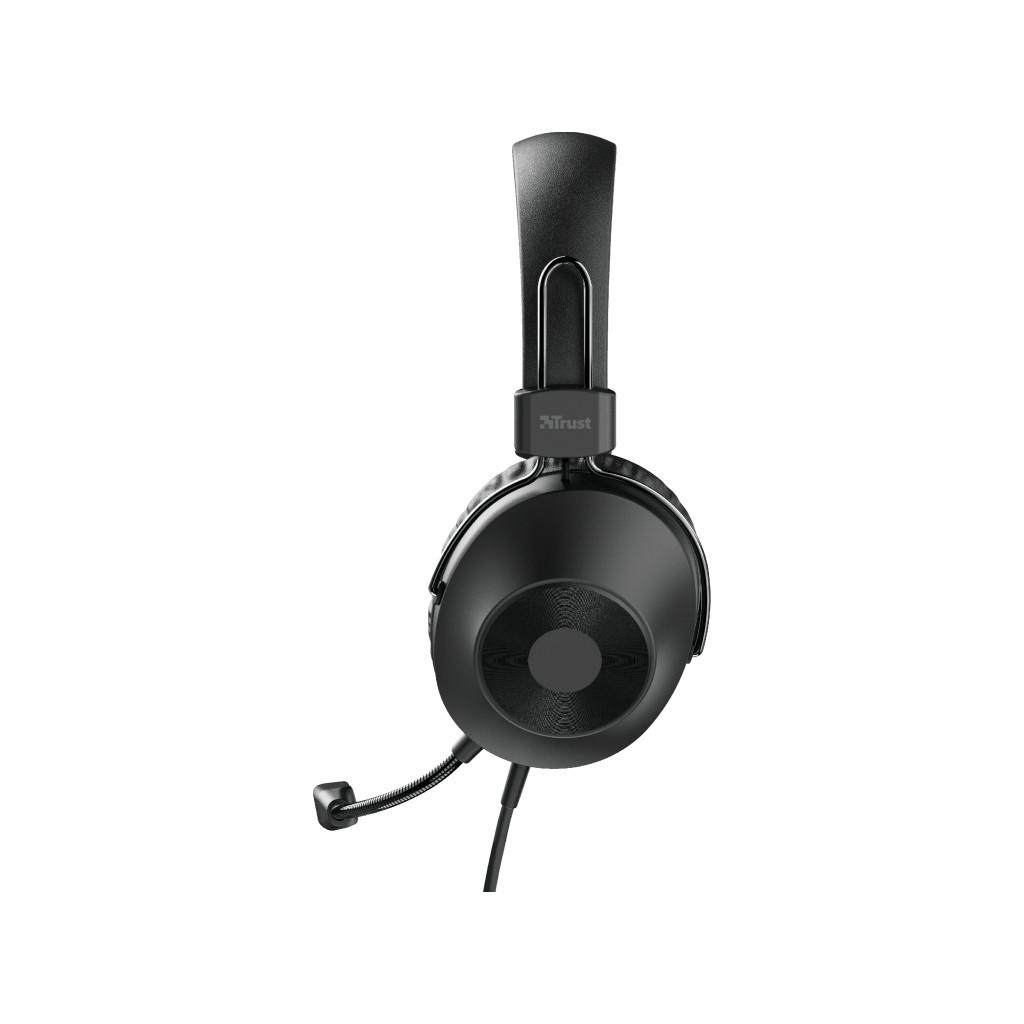 Навушники Trust Ozo Over-Ear USB Headset Black (24132) - фото 3