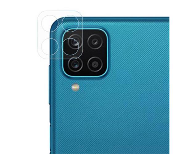 Противоударная гидрогелевая пленка Hydrogel Film для Samsung Galaxy A12 на камеру 3 шт, Transparent