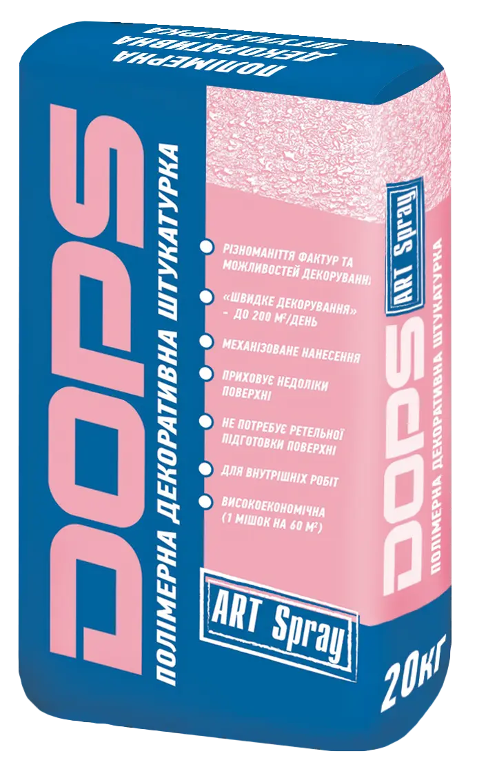 Полимерная декоративная штукатурка DOPS ART Spray 20 кг (PPUA84894)