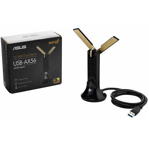 Адаптер Asus USB-AX56 AX1800 (9822777) - фото 5 Адаптер Asus USB-AX56 AX1800 (9822777) - фото 5