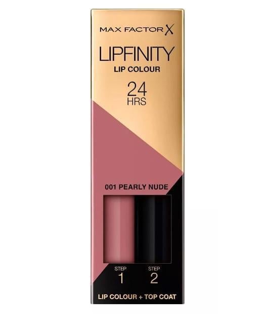 Помада губна Max Factor Lipfinity 001 Pearly Nude 4 мл (2852551878) - фото 1 Помада губна Max Factor Lipfinity 001 Pearly Nude 4 мл (2852551878) - фото 1