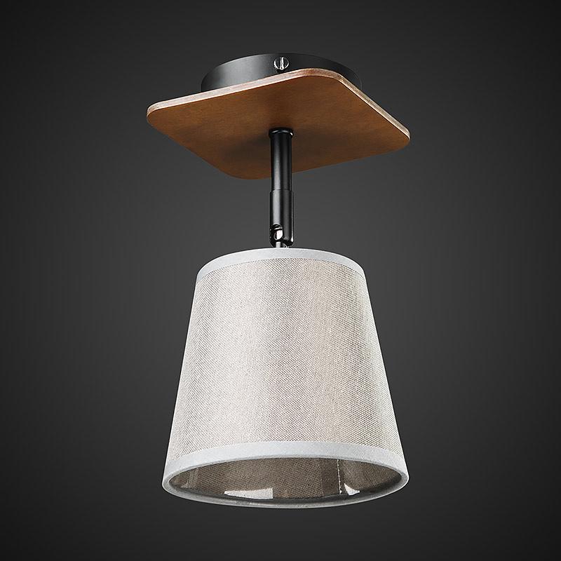 Потолочная люстра Light House DL-17293/1 WOOD+BEG Бежевый