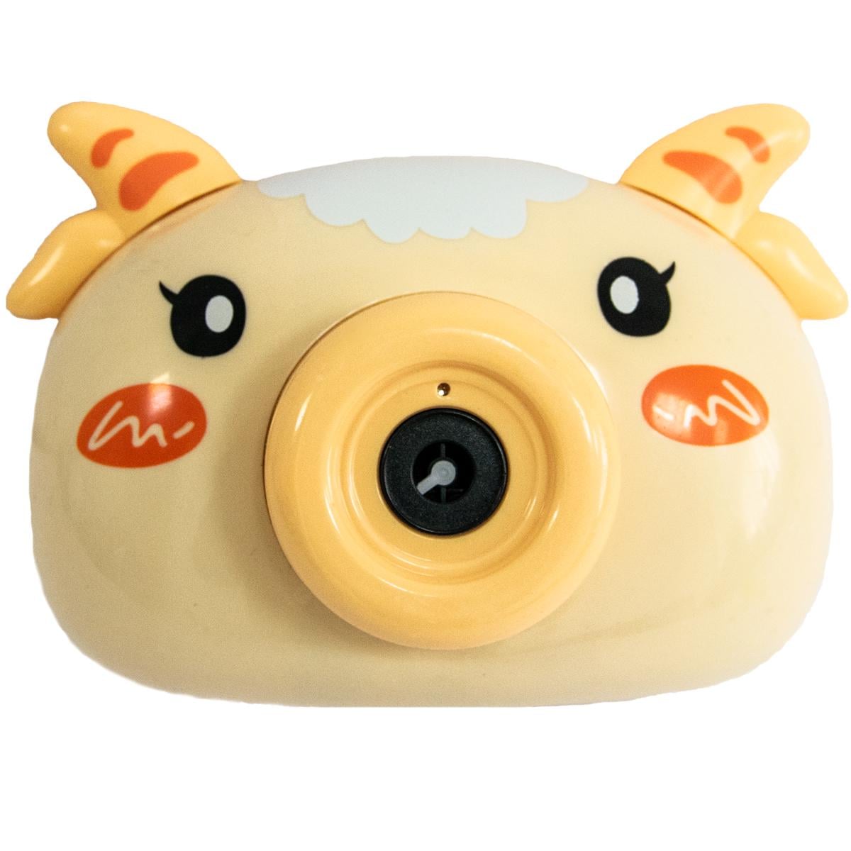 Фотоаппарат-бульбашкомет детский Bubble Camera овца Жёлтый (1008581-Yellow)