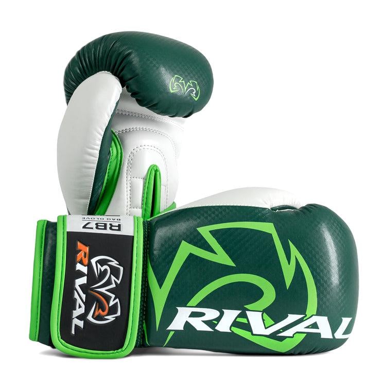 Боксерские перчатки Rival RB7 Fitness Plus Bag Gloves S р. 10 Зеленый/Белый (RB7-Green/White-S) Боксерские перчатки Rival RB7 Fitness Plus Bag Gloves S р. 10 Зеленый/Белый (RB7-Green/White-S)