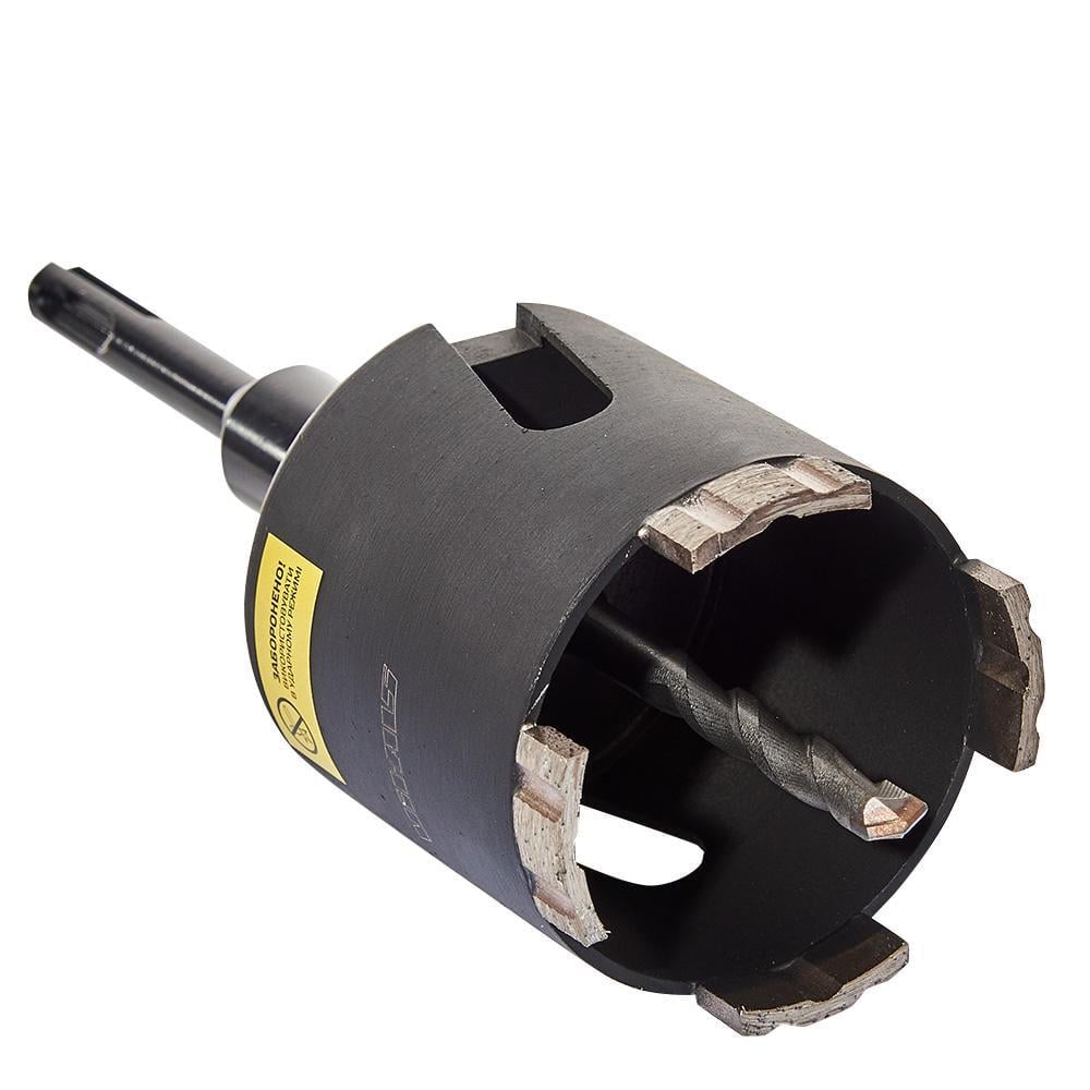 Комплект алмазной коронки по бетону Vitals Professional М16 SDS-plus 68х110 мм (000195697)