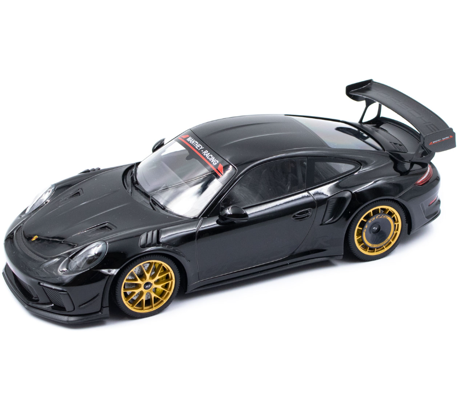 Модель автомобіля Minichamps Porsche 911/991 II MR Manthey Racing 1:18 Black/Gold (MR911GT3RS1804)