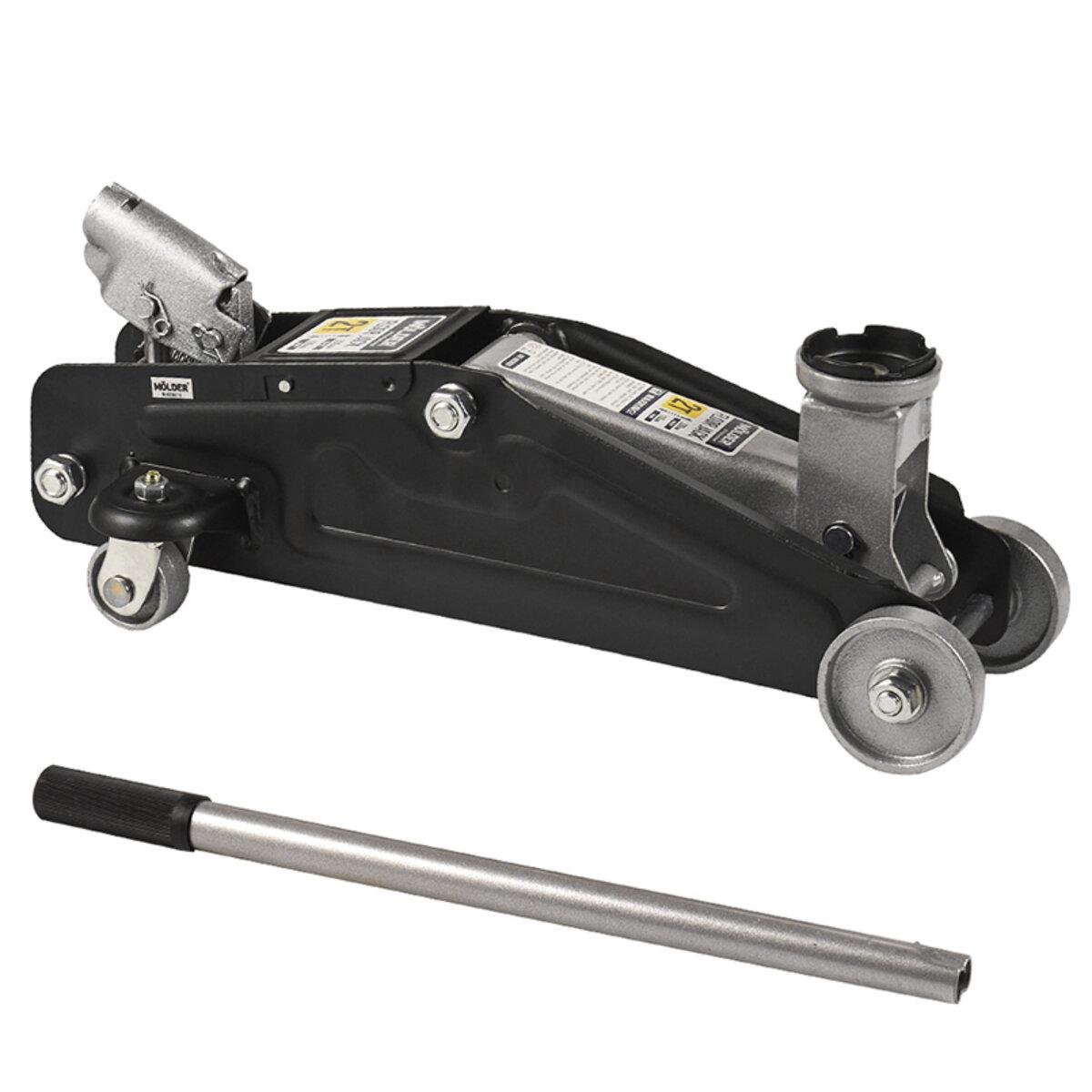 Домкрат гидравлический бутылочный Molder в кейсе 5 т 195/380 мм