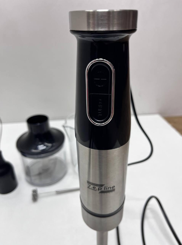 Блендер електричний занурювальний Zepline 5в1 з чашею 1500 Вт - фото 5 Блендер електричний занурювальний Zepline 5в1 з чашею 1500 Вт - фото 5