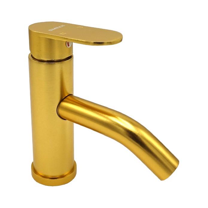 Смеситель для раковины Millz MRS-AL-B-13 однорычажный Золотой (RS-MRS-AL-B-13(Gold))