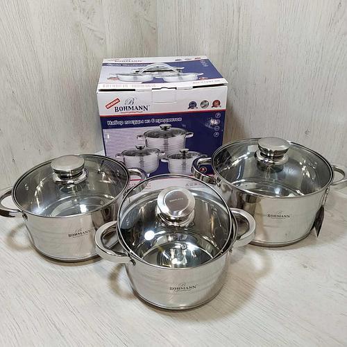 Набор кухонной посуды Bohmann 6 пр. (BH-71241-06)