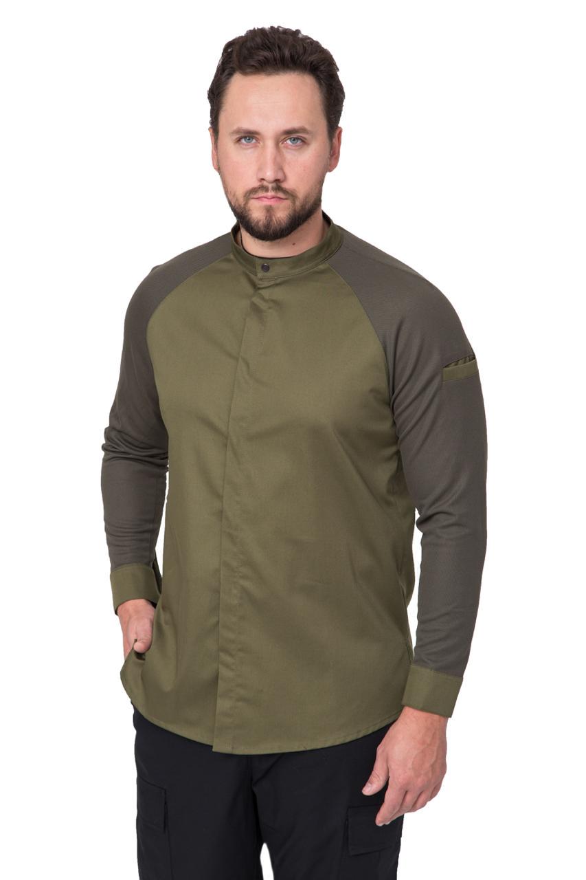 Китель-реглан чоловічий кухарський М Оливковий