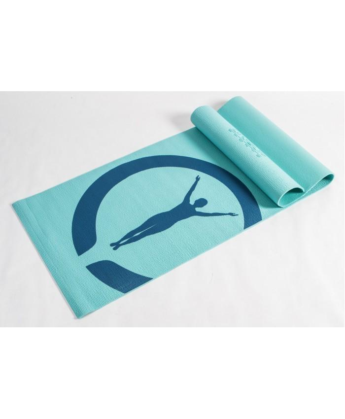 Килимок для йоги PVC PRINTED YOGA MAT 173х61х0,6 см Блакитний (LS3231C-06b)