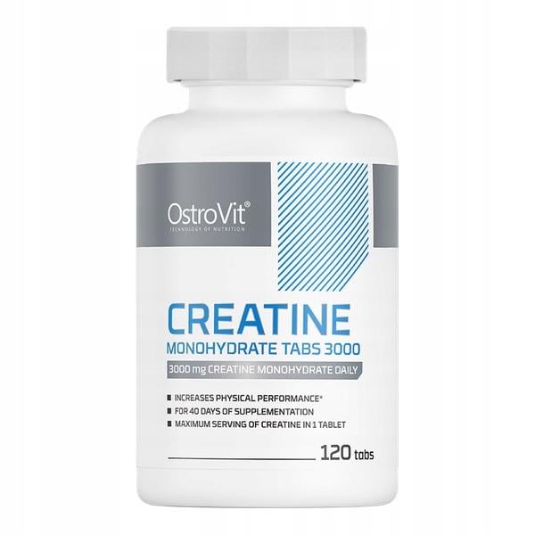 Креатин моногидрат ОstroVit Creatine Monohydrate 3000 120 таблеток (00000038423)