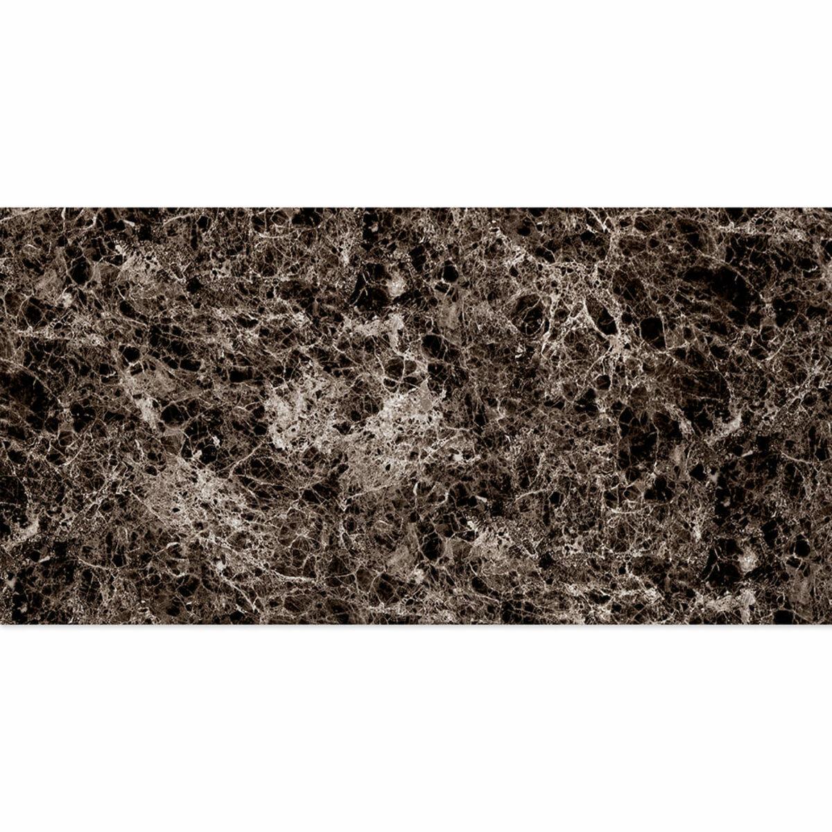 Плитка декоративная ПВХ 600х1200х3 мм Серый/Темно-серый мрамор (SW-00002271)