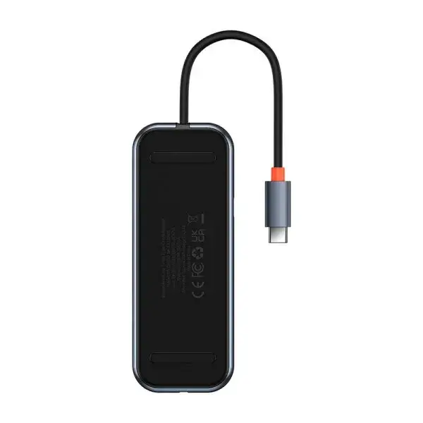 Хаб USB BASEUS AcmeJoy 7-Port Type-C Type-C to HDMIх1/USB3.0х2/USB2.0х1/Type-C PD&Data - фото 4