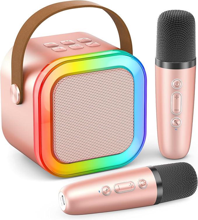 Караоке-колонка Peski з 2 мікрофонами Bluetooth