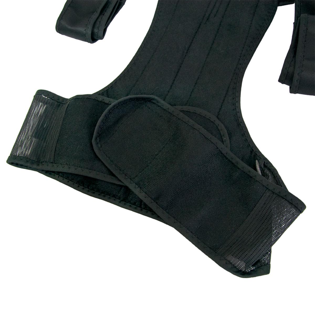 Корсет для коррекции осанки Support Belt For Back Pain XXXL (1009818-Black-XXXL) - фото 2