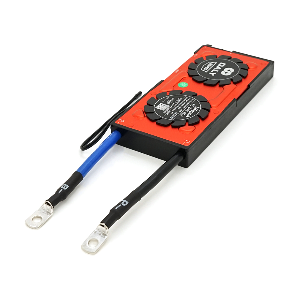 Плата BMS DaLy LiFePO4 24V 8S 40/80A з Bluetooth (25277)