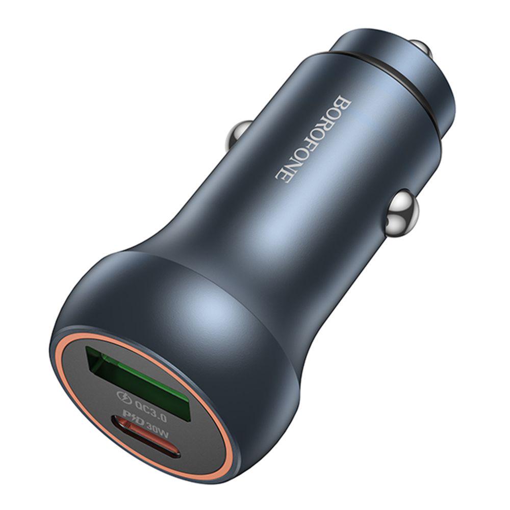 Зарядний пристрій автомобільний Borofone BZ32B 1USB/1USB-C QC/PD48W (28161172) - фото 3 Зарядний пристрій автомобільний Borofone BZ32B 1USB/1USB-C QC/PD48W (28161172) - фото 3