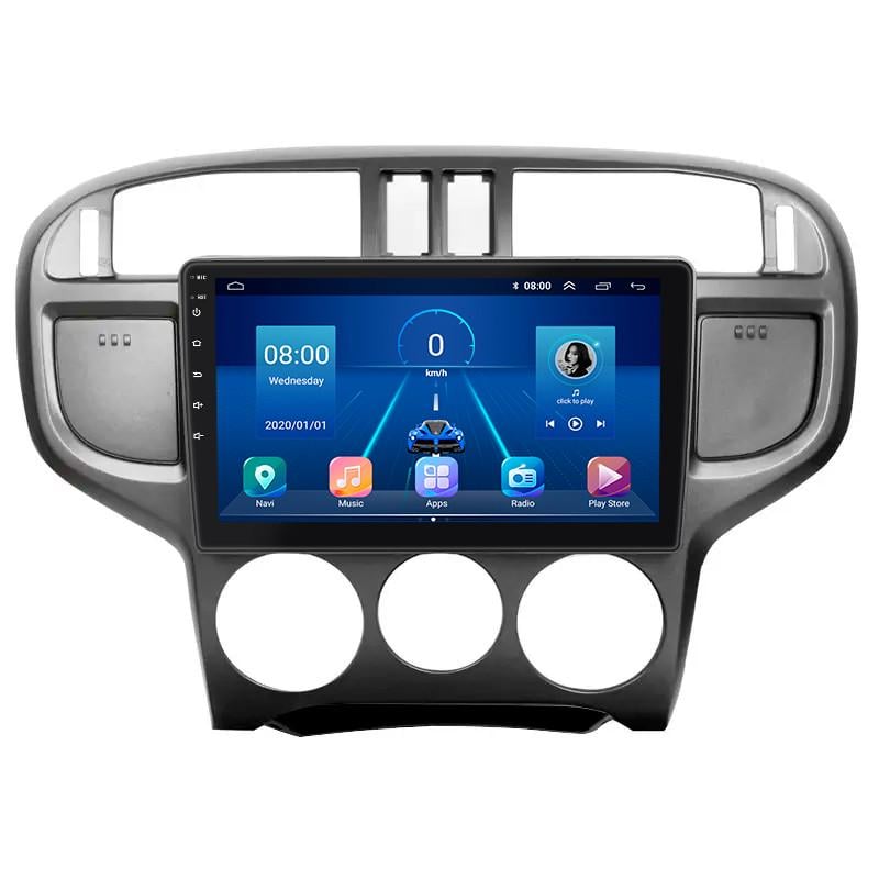 Автомагнитола штатная Lesko 4G/Wi-Fi/GPS для Hyundai Matrix I Рестайлинг 2005-2008 4/64Gb 9" (2019559235)