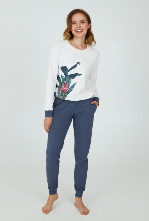 Комплект домашний женский Ellen L Белый (LPD 0782/03/01)