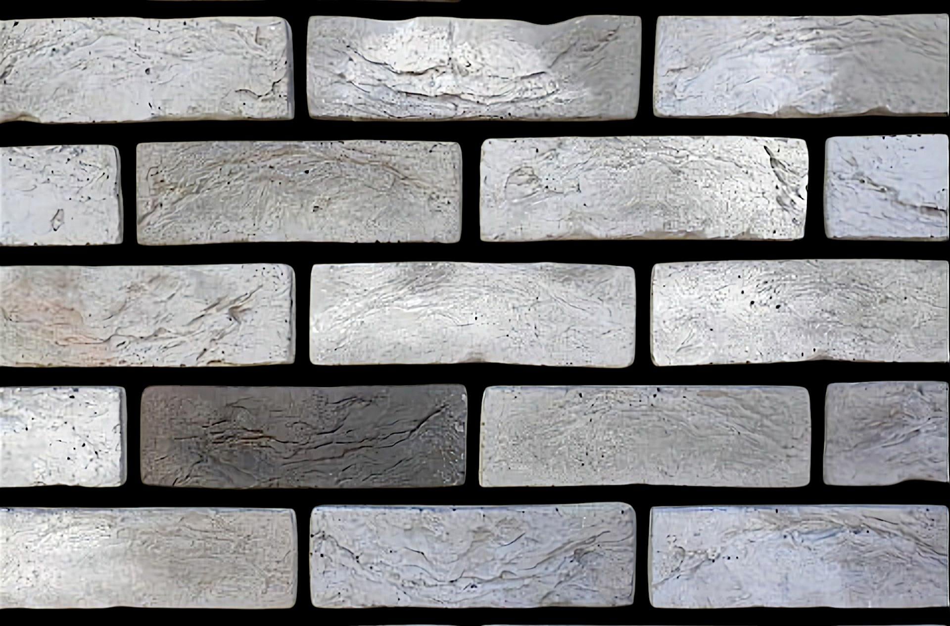 Декоративный кирпич фасадный бетонный STONELAK LVIVSKA CEGLA 0,6 м.кв Cement (333322)