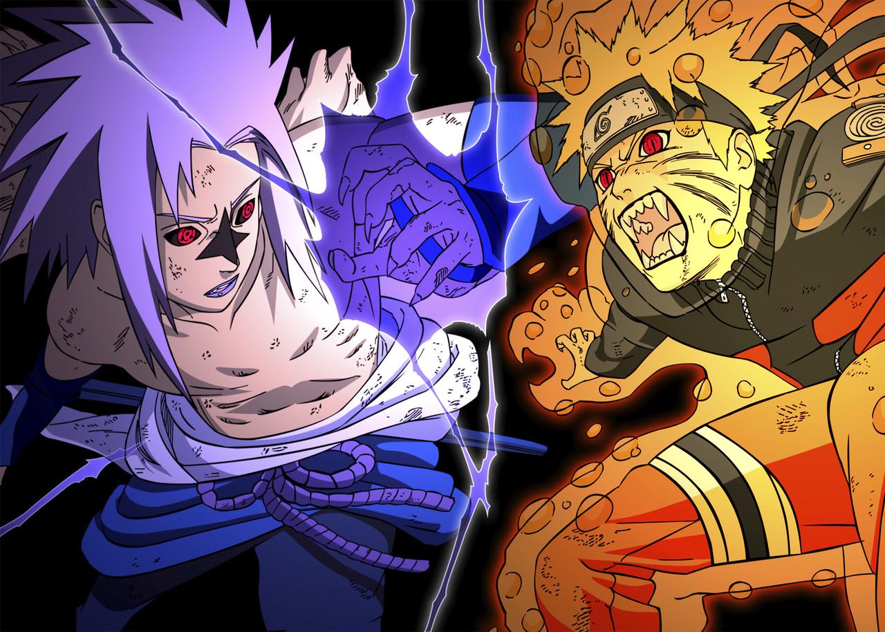 Картина GeekLand Naruto сражение (NU 09.033)