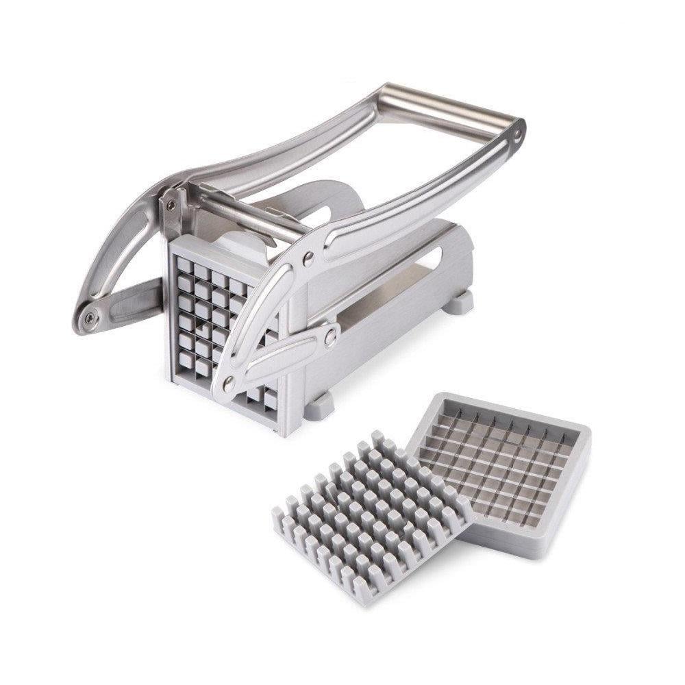 Картоплерізка механічна Potato Chipper Professional Silver - фото 1