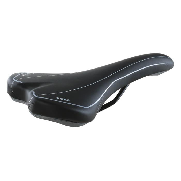 Сідло для велосипеда Selle Monte Grappa Bora 275x145 мм Чорний/Сірий (SMG-30214)