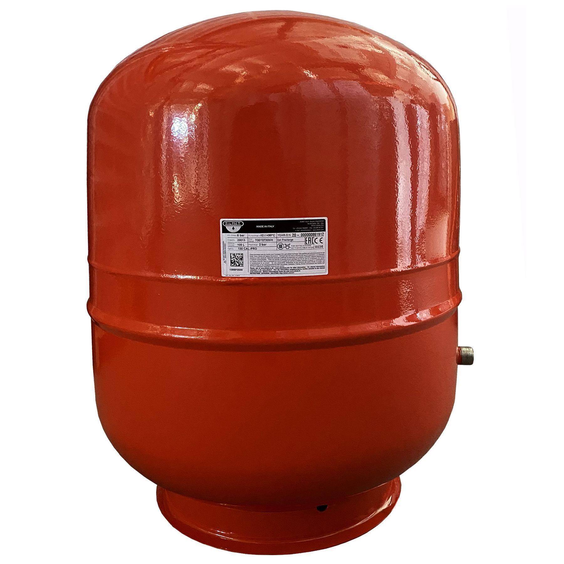 Бак Zilmet cal-pro для систем опалення 105 л 6 bar 1300010500 (000001440)