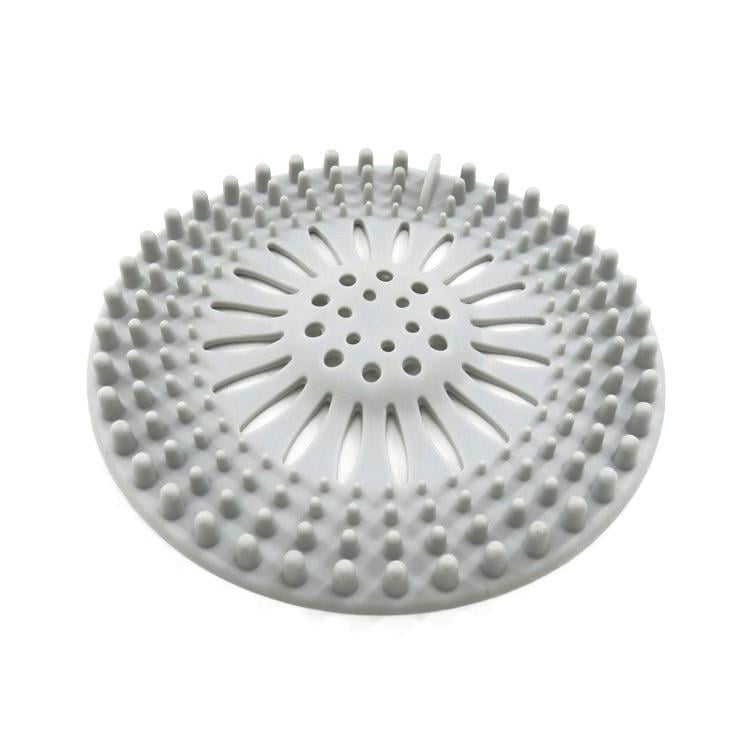 Сіточка від засорів для кухні та ванної гнучка Ø 13 см Light grey (137883)