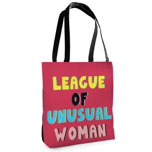 Сумка тканевая Presentville Tenderness League of unusual woman (ST 20M046 BL)