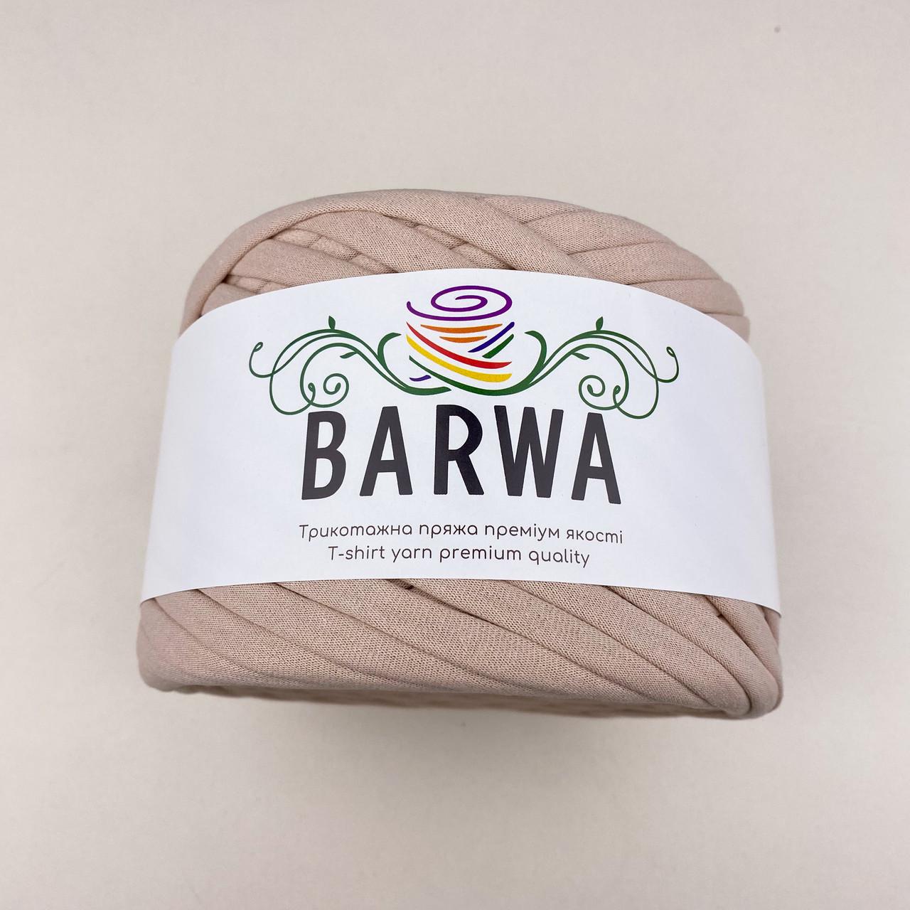 Пряжа трикотажная Barwa плоская Пудра №07 (3017087194) Пряжа трикотажная Barwa плоская Пудра №07 (3017087194)