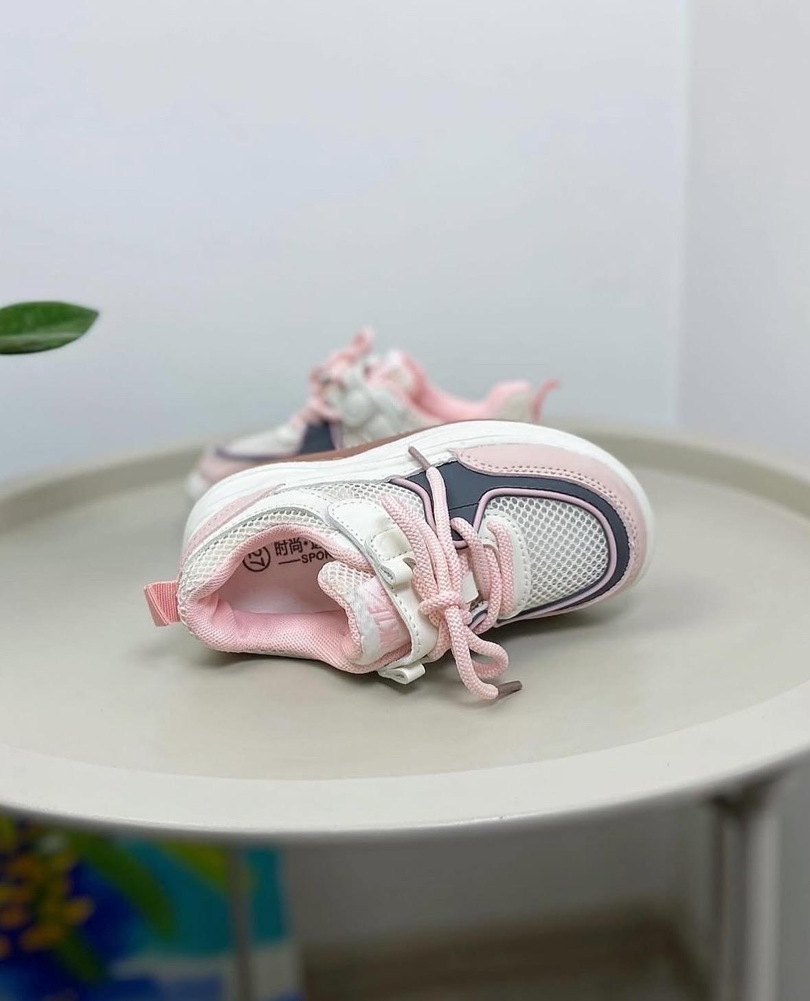 Кроссовки детские р. 29 Розовый (888) - фото 2 Кроссовки детские р. 29 Розовый (888) - фото 2