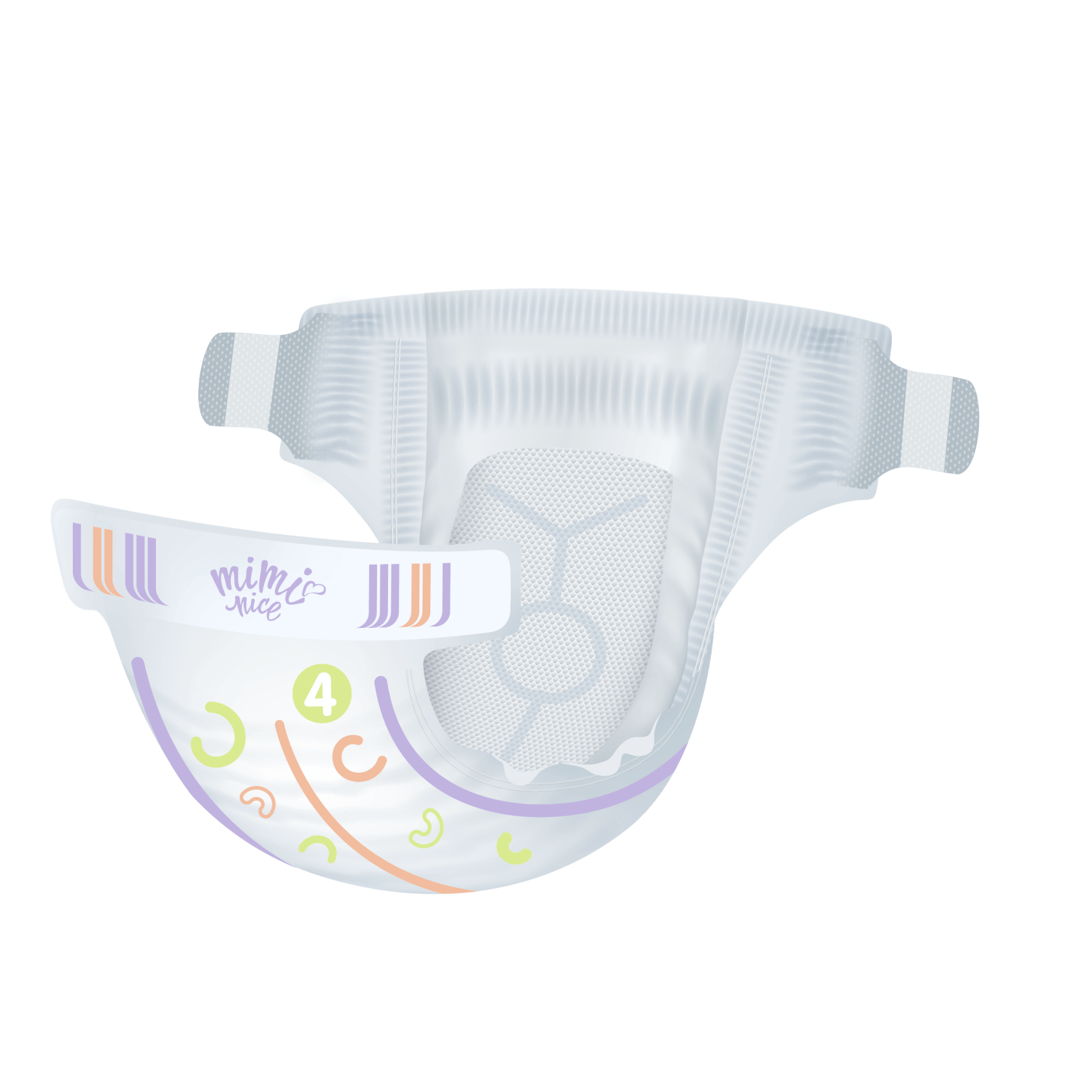 Підгузник Mimi Nice Royal comfort 4 maxi 7-16 кг 3х54 шт. - фото 4