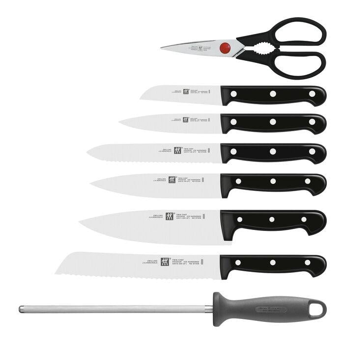 Набор ножей с подставкой Zwilling J.A. Henckels Twin Chef 9 предметов (2650365)