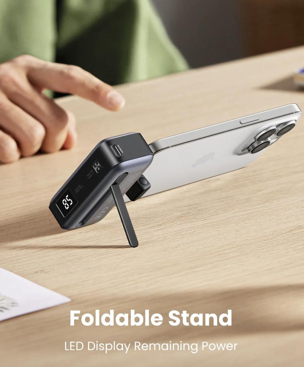 Повербанк UGREEN Nano 5000 mAh Gray (2390696100) - фото 7