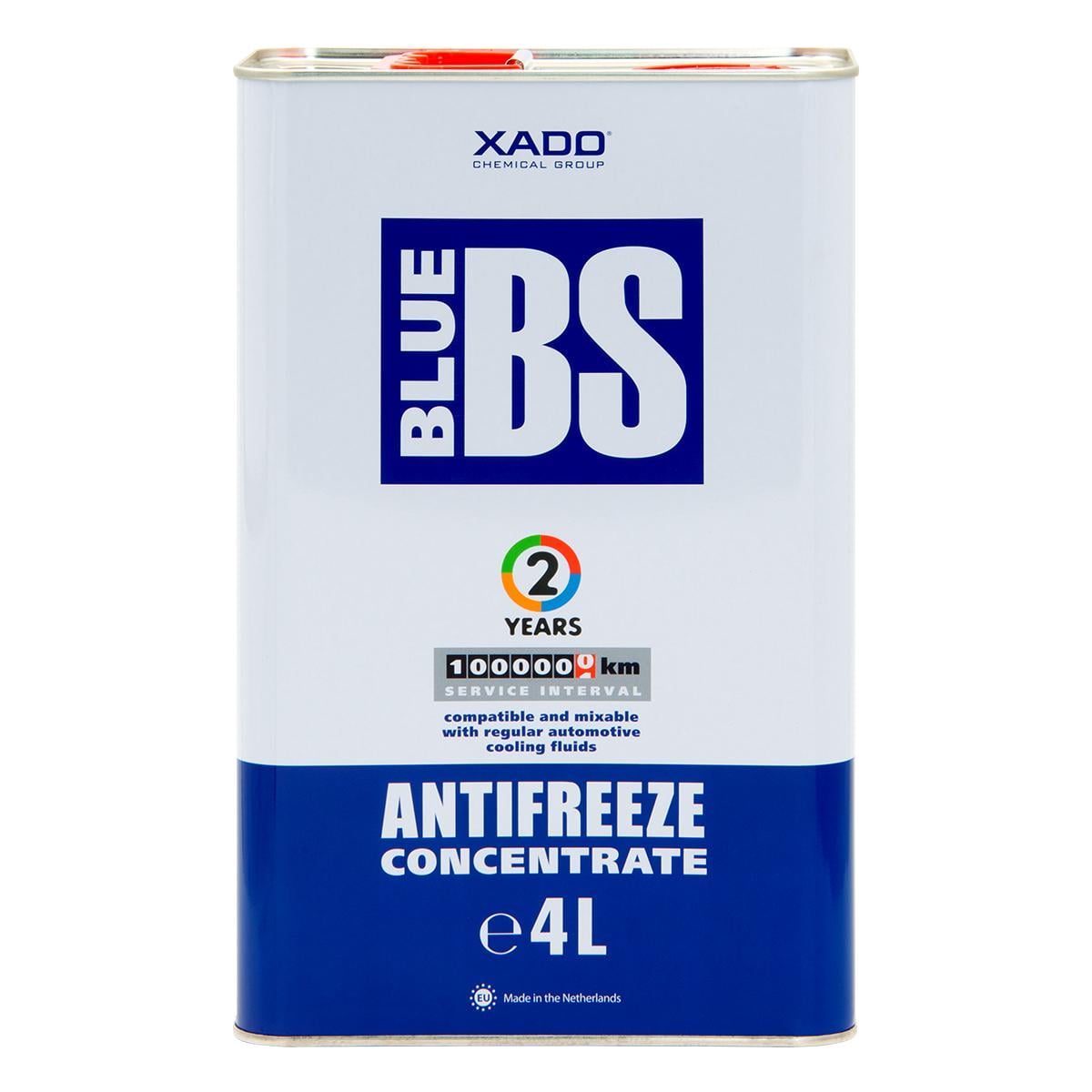 Антифриз Xado Antifreeze Blue BS G11 концентрат 4 л Синий (XA 50302_2)