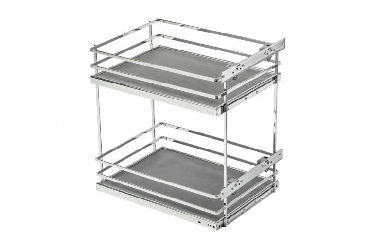 Карго GTV MOVIX 300 мм 2-рівневий плоский прут з доведенням Хром Карго GTV MOVIX 300 мм 2-рівневий плоский прут з доведенням Хром