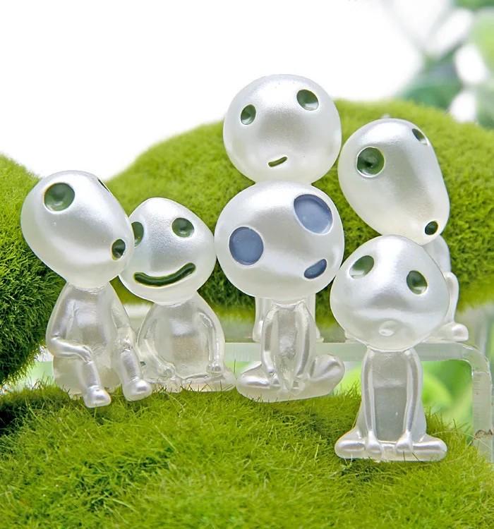 Фигурки Духи леса светящиеся Кодама Хаяо Миядзаки Набор 10 шт. (FK052) - фото 4 Фигурки Духи леса светящиеся Кодама Хаяо Миядзаки Набор 10 шт. (FK052) - фото 4