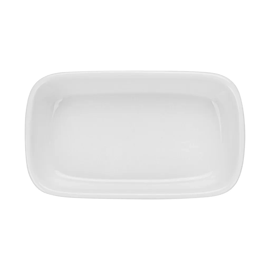Блюдо сервировочное Fissman Horeca 12,5x8x3 см из фарфора (14124) - фото 3
