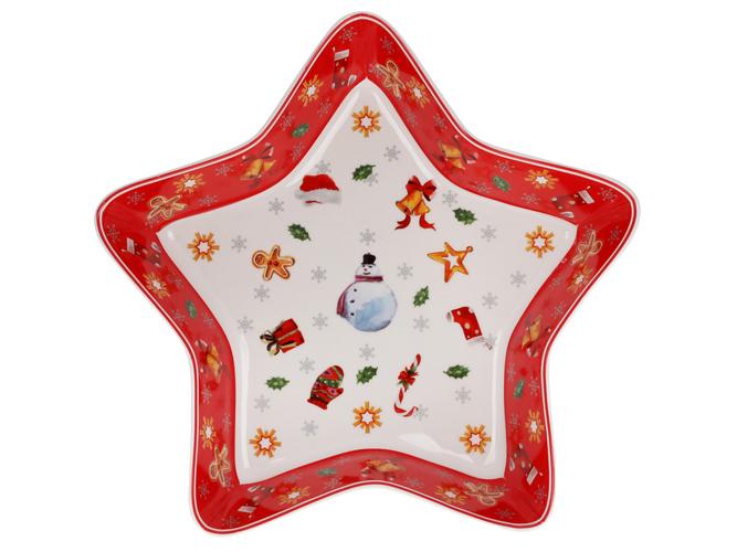 Блюдо фарфоровое Праздничный флер 28 см (BDI-498-247) Блюдо фарфоровое Праздничный флер 28 см (BDI-498-247)