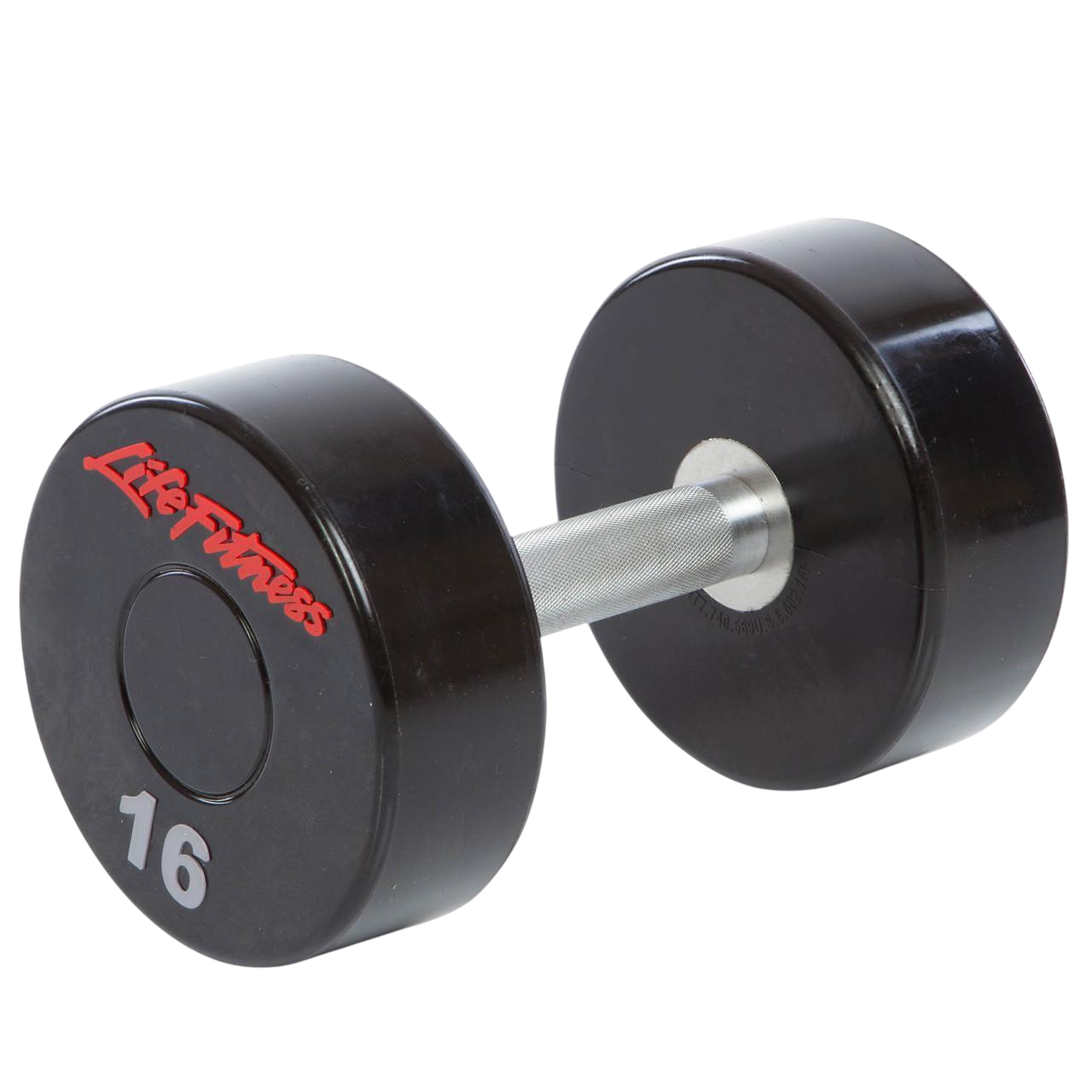 Гантель цельная Life Fitness SC-80081-16 с полиуретановым покрытием 16 кг (2532856004)