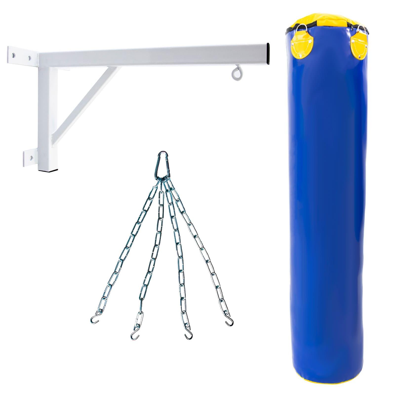 Комплект OSPORT Set 133 боксерская груша ПВХ 1,4 м/кронштейн/подвес (n-0166)