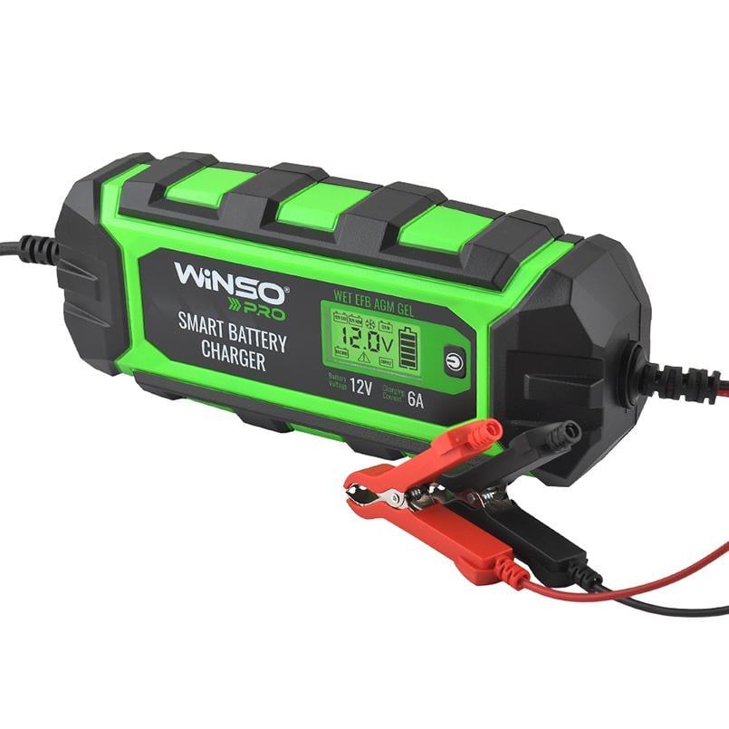 Зарядное устройство АКБ WINSO PRO LCD 6A 12V 4-150 mAh
