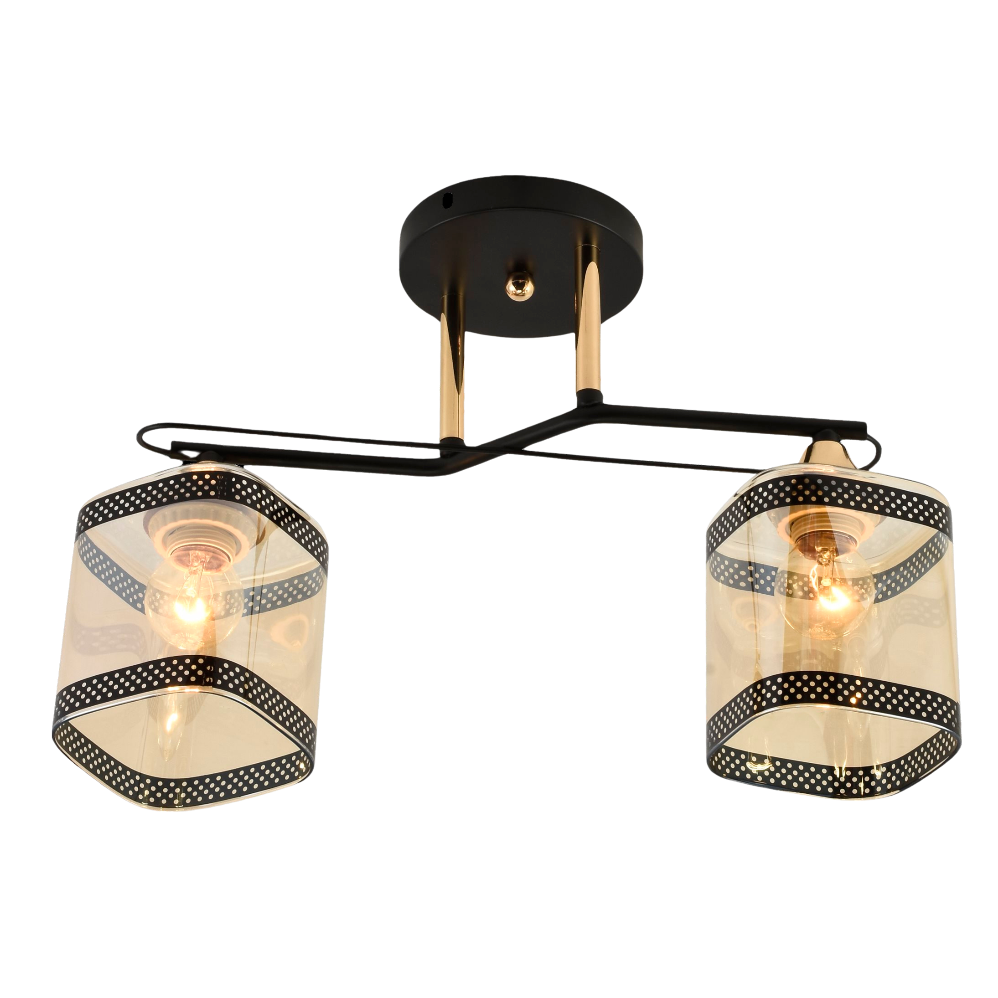 Люстра декоративная Valeso V XA1443B/2 BK+FGD