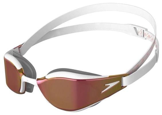 Очки для плавания Speedo FASTSKIN HYPER ELITE MIR OSFM Белый/Золотой (38100710)