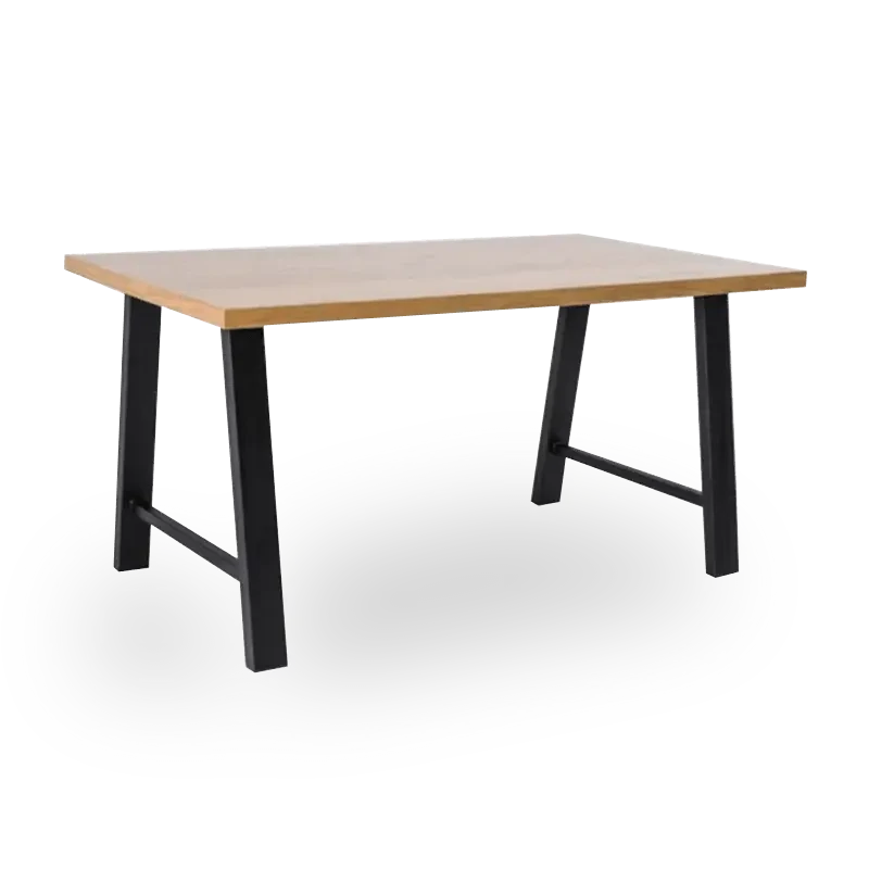 Обідній стіл LOFT NS-1245 для кухні та їдальні Чорний (3075787638)