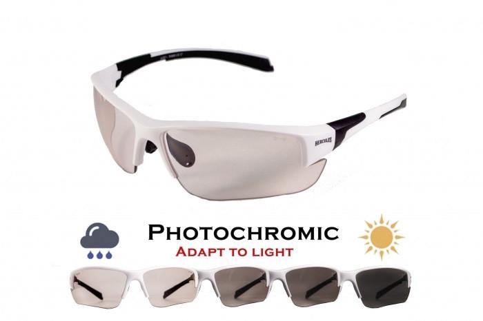 Очки защитные фотохромные Global Vision Hercules-7 White Photochr clear Прозрачный - фото 2