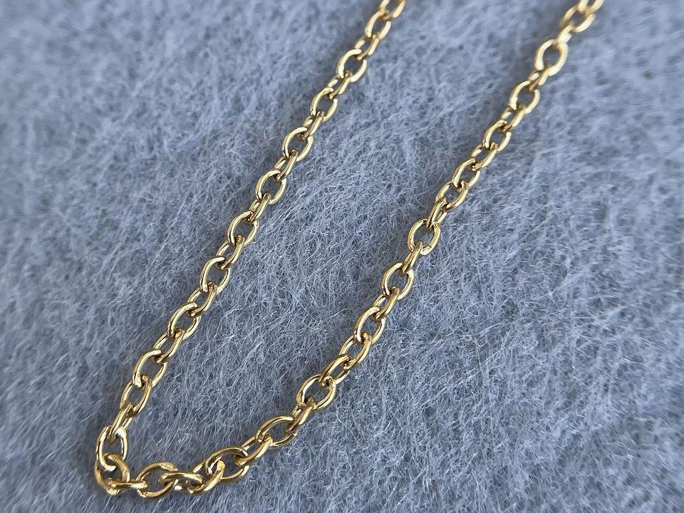 Цепь овальная 2 мм из нержавеющей стали Цепь овальная 2 мм из нержавеющей стали